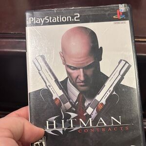 Sony PlayStation 2 Hitman: Contracts - Black and White Cover